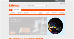 Desktop Screenshot of mitutoyo.nl