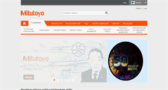 Desktop Screenshot of mitutoyo.fi
